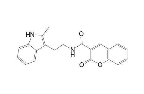 2-Oxo-2H-chromene-3-carboxylic acid [2-(2-methyl-1H-indol-3-yl)ethyl]amide