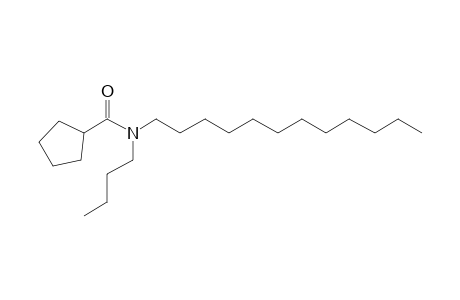 Cyclopentanecarboxamide, N-butyl-N-dodecyl-