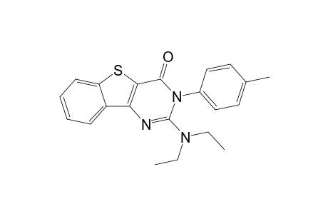 2-(Diethylamino)-3-(4-tolyl)benzothieno[3,2-d]pyrimidin-4-(3H)-one