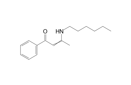 3-(hexylamino)-1-phenyl-but-2-en-1-one