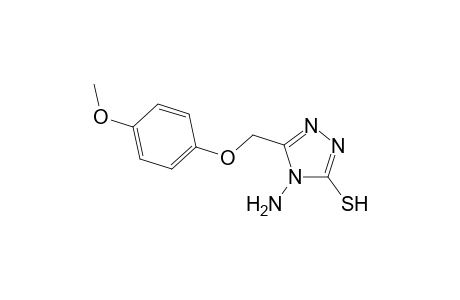 4-Amino-5-((4-methoxyphenoxy)methyl)-4H-1,2,4-triazole-3-thiol