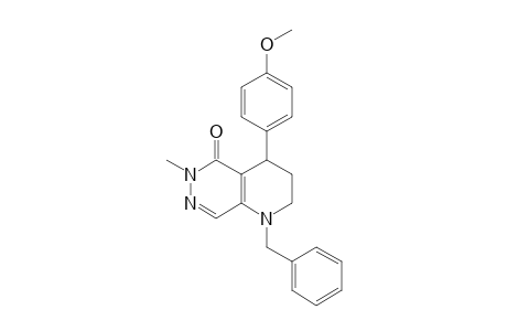 1-BENZYL-4-(4-METHOXYPHENYL)-6-METHYL-1,2,3,4-TETRAHYDRO-PYRIDO-[2,3-D]-PYRIDAZIN-5(6H)-ONE