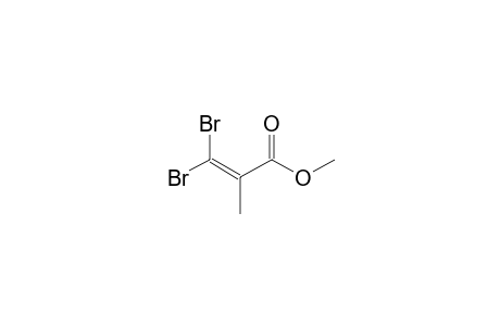 3,3-Dibromo-2-methylacrylic acid methyl ester