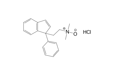 N,N-DIMETHYL-1-PHENYLINDENE-1-ETHYLAMINE, N-OXIDE, HYDROCHLORIDE