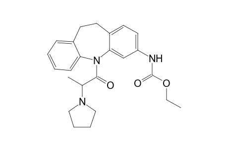 Ethyl N-[11-(2-pyrrolidin-1-ylpropanoyl)-5,6-dihydrobenzo[b][1]benzazepin-2-yl]carbamate