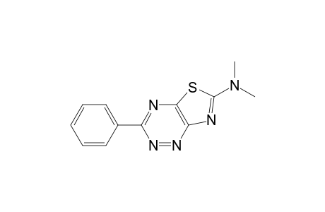 Thiazolo[5,4-e]-1,2,4-triazin-6-amine, N,N-dimethyl-3-phenyl-