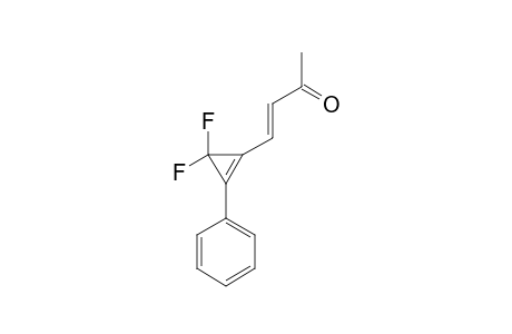 (E)-4-(3,3-difluoro-2-phenyl-1-cyclopropenyl)but-3-en-2-one