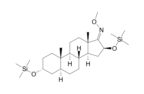 16.beta.-hydroxyandrostene MO TMS