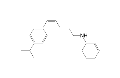 N-(Cyclohexen-yl)-5-(4-isopropylphenyl)pent-4-enylamine