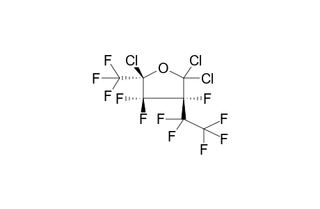 TRANS-4-PENTAFLUOROETHYL-2-TRIFLUOROMETHYL-2,5,5-TRICHLOROTRIFLUOROOXOLANE