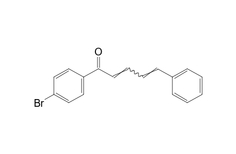 4'-bromo-5-phenyl-2,4-pentadienophenone