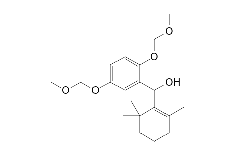 1-[2,5-Bis(methoxymethoxy)phenyl]-[2,6,6-trimethylcyclohexenyl]carbinol