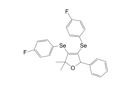 3,4-Bis((4-fluorophenyl)selanyl)-2,2-dimethyl-5-phenyl-2,5-dihydrofuran