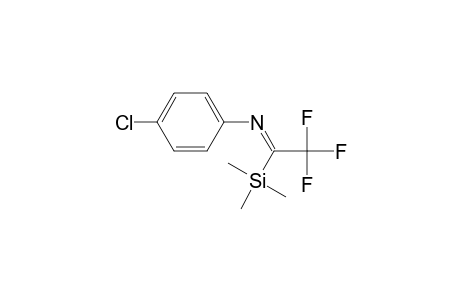 N-(p-Chlorophenyl)(trifluoroacetimidoyl)trimethylsilane