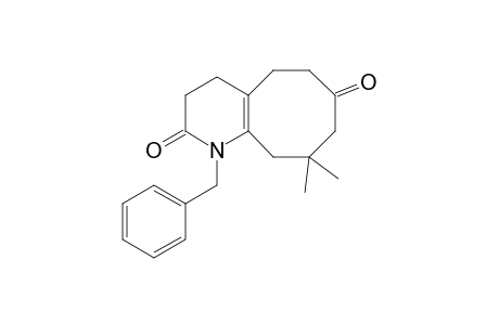 1-Benzyl-9,9-dimethyl-4,5,6,8,9,10-hexahydrocycloocta[b]pyridine-2,7-(1H,3H)-dione