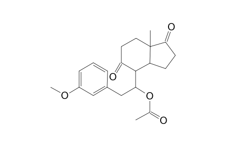 7.xi.-acetoxy-3-methoxy-9,10-secoestra-1,3,5(10)-triene-9,17-dione