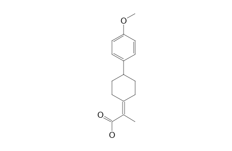 2-[4-(4-METHOXYPHENYL)-CYCLOHEXYLIDEN]-PROPANOIC-ACID