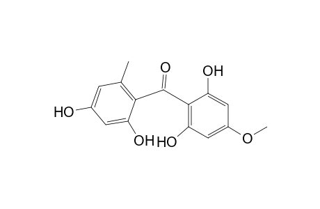 Methanone, (2,6-dihydroxy-4-methoxyphenyl)(2,4-dihydroxy-6-methylphenyl)-