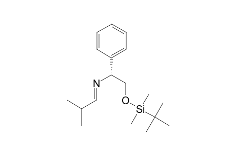 (1R)-N-ISOBUTYLIDENE-2-TERT.-BUTYLDIMETHYLSILYLOXY-1-PHENYLETHYLAMINE