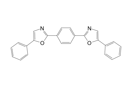 5-Phenyl-2-[4-(5-phenyl-1,3-oxazol-2-yl)phenyl]-1,3-oxazole