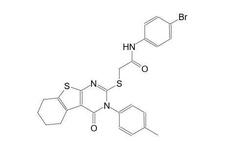 N-(4-bromophenyl)-2-{[3-(4-methylphenyl)-4-oxo-3,4,5,6,7,8-hexahydro[1]benzothieno[2,3-d]pyrimidin-2-yl]sulfanyl}acetamide