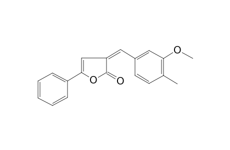 (3Z)-3-(3-Methoxy-4-methylbenzylidene)-5-phenyl-2(3H)-furanone