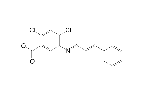 5-Cinnamyllidinamino-2,4-dichlorobenzoic acid