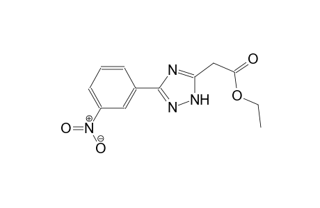 1H-1,2,4-triazole-5-acetic acid, 3-(3-nitrophenyl)-, ethyl ester