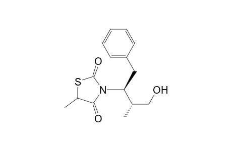 3-[(2S,3R)-4-Hydroxy-3-methyl-1-phenylbutan-2-yl]-5-methylthiazolidine-2,4-dione