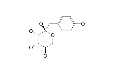 1-DEOXY-1-(4-HYDROXYPHENYL)-ALPHA-D-TAGATOPYRANOSE