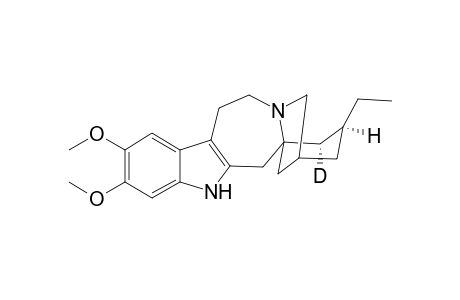 Monodeuterio derivative of conopharyngin - spiran structure