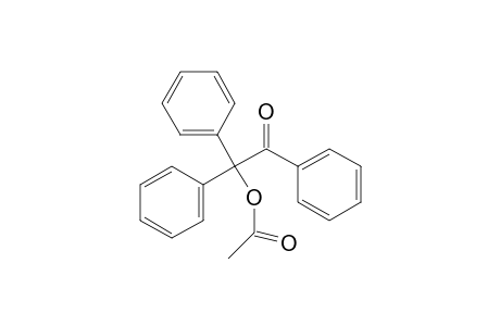 Ethanone, 2-(acetyloxy)-1,2,2-triphenyl-