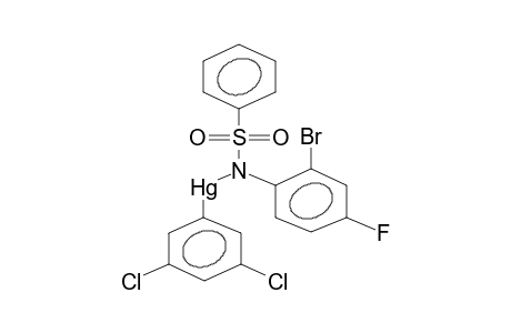 (3,5-DICHLOROPHENYL)-[N-(2-BROMO-4-FLUOROPHENYL)-N-PHENYLSULPHONYLAMIDO]MERCURY