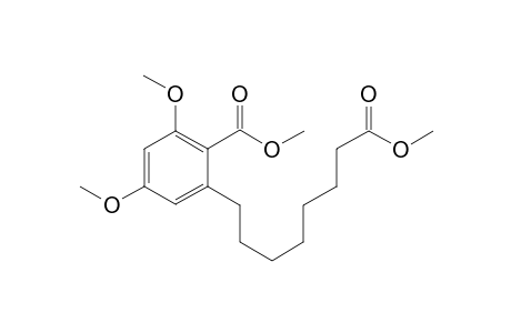 Methyl 2,4-Dimethoxy-6-(7-methoxycarbonyl)heptyl] benzoate