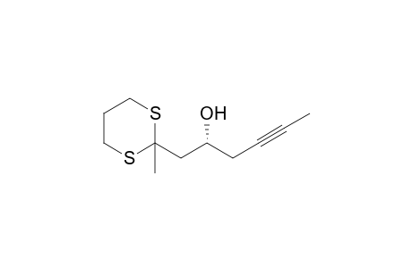 (R)-1-(2-Methyl-[1,3]dithian-2-yl)-hex-4-yn-2-ol