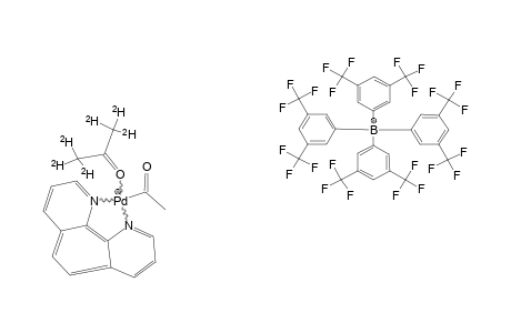 (1,10-PHENANTHROLINE)PD(C(O)ME)(ACETONE-D6)+((CF3)2C6H3)4B-
