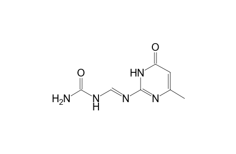 N-carbamoyl-N'-(3,4-dihydro-6-methyl-4-oxopyrimid-2-yl)formamidine