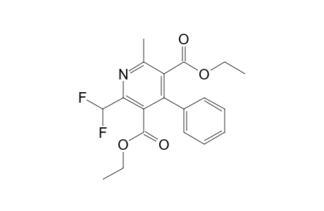 Diethyl 2-methyl-6-(difluoromethyl)-4-phenylpyridine-3,5-dicarboxylate