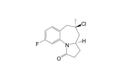 (3aR,5R)-5-chloro-9-fluoro-5-methyl-2,3,3a,4,5,6-hexahydro-1H-benzo[f]pyrrolo[1,2-a]azepin-1-one