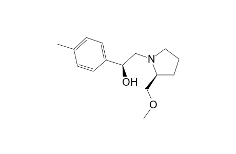 (2S,2'S) and(2S,2'R)-N-[2'-Hydroxy-2'-(p-methylphenyl)ethyl]-2-(methoxymethyl)pyrrolidine