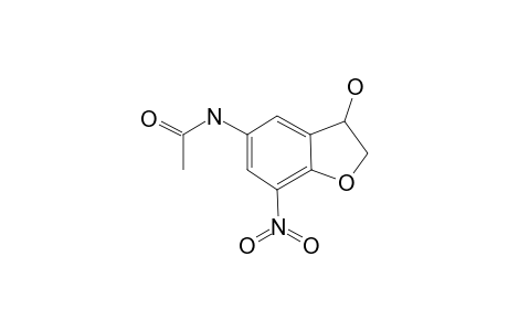 N-(3-Hydroxy-7-nitro-2,3-dihydro-1-benzofuran-5-yl)acetamide