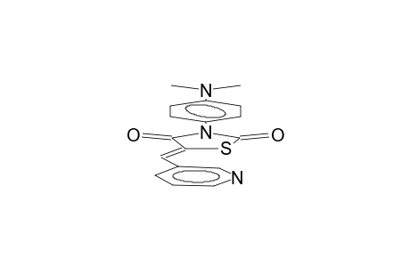 3-(4-dimethylaminophenyl)-5-(3-pyridylmethylene)thiazolidin-2,4-dione