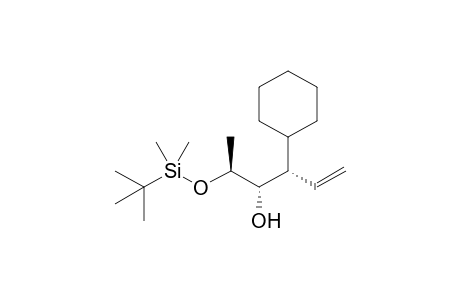 (2S,3S,4S)-2-tert-Butyldimethylsiloxy-4-cyclohexylhex-5-en-3-ol