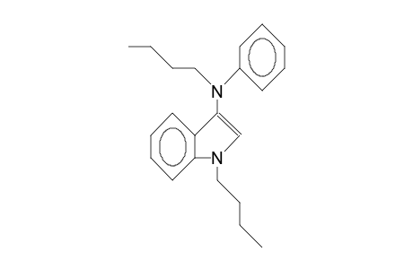 1-Butyl-3-(N-butyl-anilino)-indole
