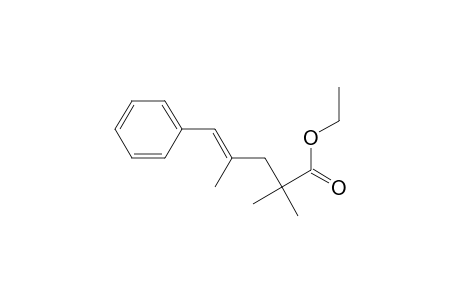 (E)-2,2,4-trimethyl-5-phenyl-4-pentenoic acid ethyl ester