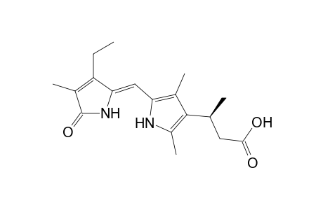 (-)-(S)-3-(4-Ethyl-3,8,10-trimethyl-2-oxo-1,11-dihydrodipyrrin-9-yl)butanoic acid
