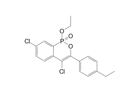 1-Ethoxy-3-(4-ethylphenyl)-4,7-dichlorobenzo[c][1,2]oxaphosphinine 1-oxide