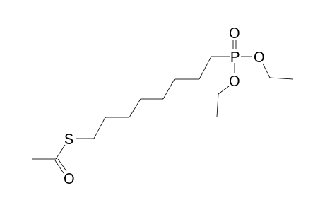 Ethanethioic acid, S-[8-(diethylphosphono)octyl] ester