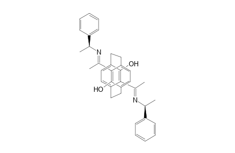 5,15-[bis[N-(1"-phenylethyl)ethanimidoyl][2.2]paracyclophane-4,6-diol