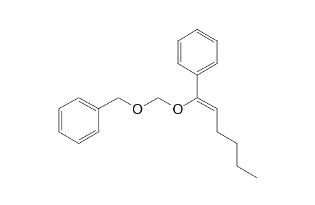 (Z)-1-Benzyloxymethoxy-1-phenylhex-1-ene